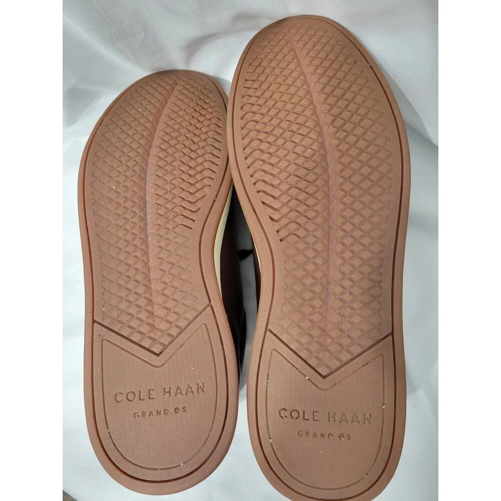 Cole Haan Men's Leather Vartan Sport Ox Sneakers  Size 11.5 M Brown